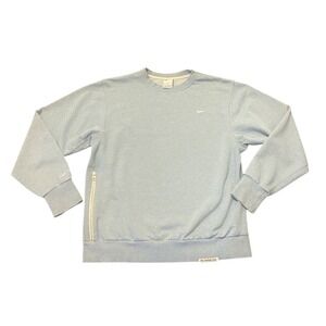 Nike Standard Issue Sweatshirt Mens Medium‎ Dri-FIT Crewneck Pullover Zip Pocket